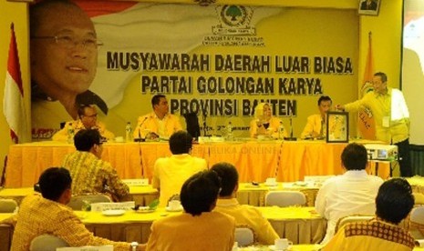 Musyawarah daerah Golkar Banten