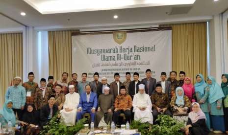 Musyawarah Kerja Nasional (Mukernas) Ulama Al-Qur’an yang digelar Lajnah Pentashihan Mushaf Alquran (LPMQ) di Bogor, 25-27 September 2018.