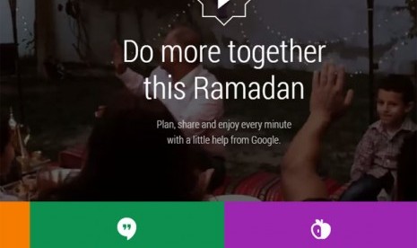 My Ramadhan Companion yang diluncurkan Google.