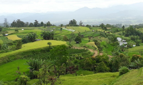 Nagari Pariangan, Sumatra Barat.