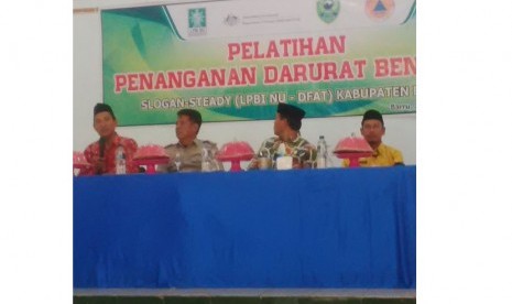 Nahdlatul Ulama melalui Lembaga Penanggulangan Bencana dan Perubahan Iklim Nahdlatul Ulama (LPBI NU) dengan dukungan dari Department of Foreign and Trade (DFAT) Australia menyelenggarakan pelatihan Penanganan Darurat Bencana