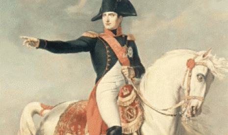 Napoleon mempunyai keberpihakan kuat terhadap Yahudi. Napoleon, ilustrasi