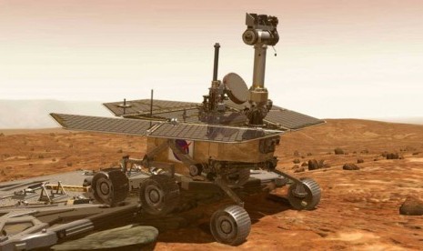 NASA mengirimkan kendaraan kedua bernama Opportunity, untuk mengeksplorasi Mars dan mencari tanda-tanda adanya air, pada 25 Januari 2004.