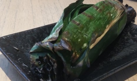 Nasi bakar roa khas Remboelan.