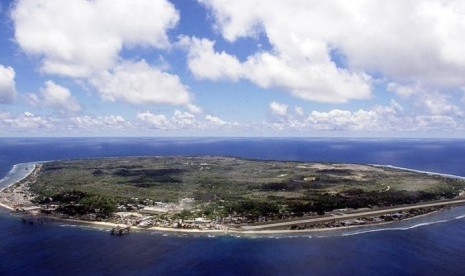 Negara Nauru di Pasifik.