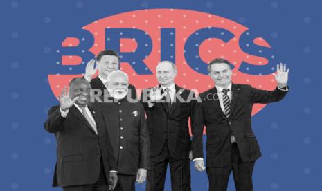 Negara anggota BRICS.