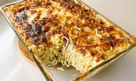 Resep Ramadhan: Negresco, Pasta Saus Bechamel dari Mesir. Negresco adalah makanan klasik dari pasta yang biasa ditemui di Mesir dan Emirat. Makanan ini hangat dan lembut di perut, dan karenanya cocok untuk Ramadhan.