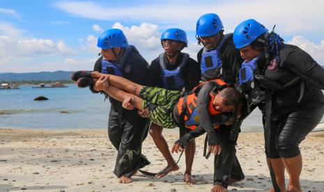 Nelayan di Pangandaran Dilatih Penanggulangan Bencana