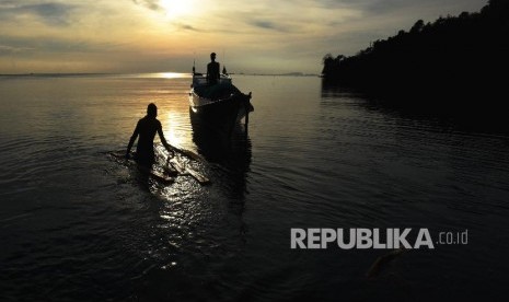 Dua nelayan asal Pulau Bengkalis selamat setelah dua hari terapung di laut. (ilustrasi)