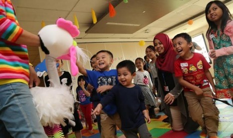 Nestle menggelar Pop Up Day Care selama tiga pekan