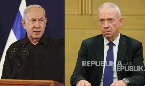 Netanyahu dan Yoav Gallant