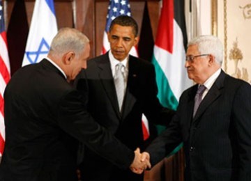 Netanyahu-Obama-Abbas