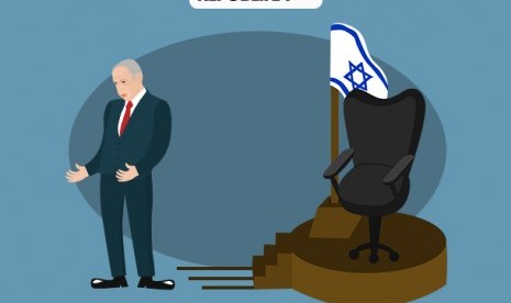 Netanyahu terancam lengser (ilustrasi).