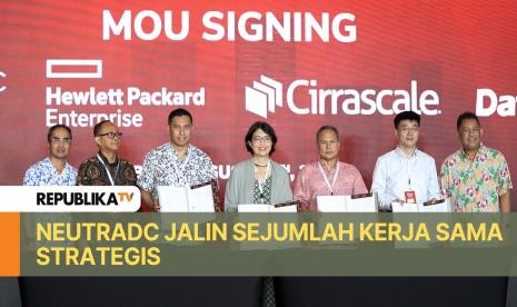 NeutraDC melakukan kerja sama strategis bersama PT Hewlett Packard Enterprise (HPE) Indonesia, DataCanvas Limited, dan Cirrascale Pte. Ltd.