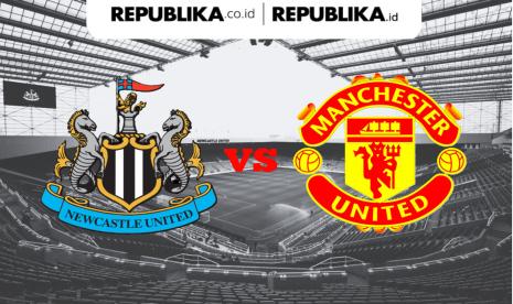 Newcastle United vs Manchester United di Liga Primer Inggris