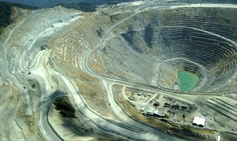 Newmont mining in West Nusa Tenggara (file photo)  