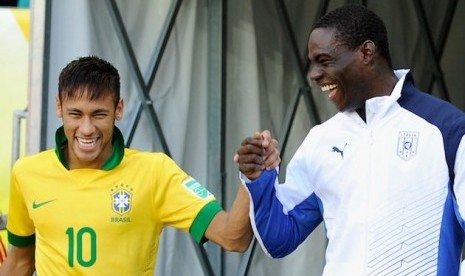 Neymar dan Mario Balotelli