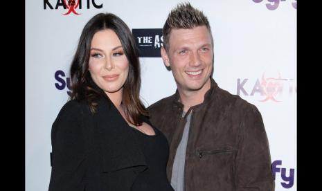 Nick Carter dan istrinya Lauren Kitt