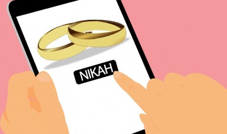 Nikah Sirri Online. (Illustration)