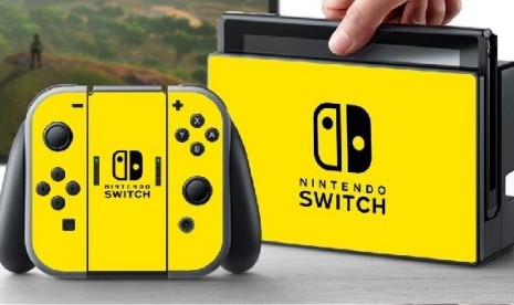 Nintendo Switch Kuning Neon