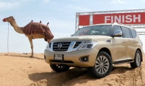 Nissan Patrol Camel Power. 