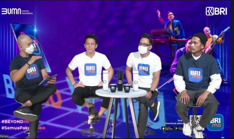 NOAH menggelar konferensi pers jelang konser virtual  Beyondmo pada Sabtu (9/1).