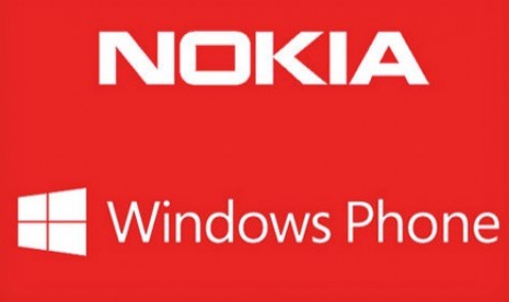 Nokia dan Windows Phone. Ilustrasi