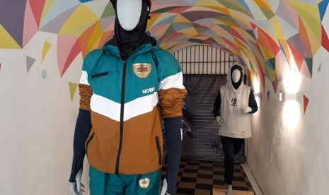 Noore, merek pakaian olahraga Muslimah karya anak bangsa yang menjadi sponsor resmi Asian Games 2018. 