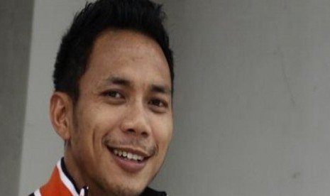 Norman Kamaru, salah satu warga apartemen Kalibata City yang membuka usaha di kawasan hunian tersebut