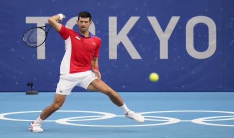 Petenis putra asal Serbia, Novak Djokovic.