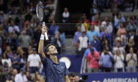 Novak Djokovic juara AS Terbuka 2018. 