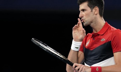 Djokovic Dipastikan Absen di Adelaide International. Petenis Serbia Novak Djokovic.