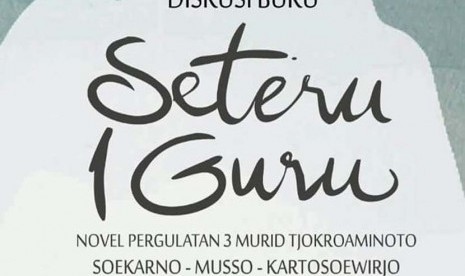 Novel sejarah 'Seteru 1 Guru' karya Haris Priyatna.