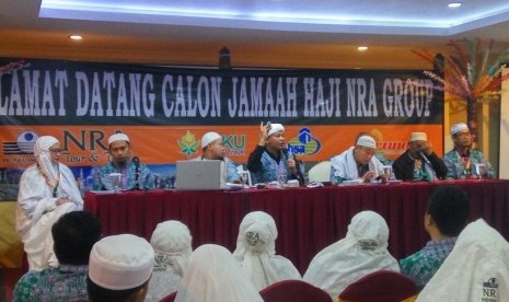 NRA Group hari ini melepas dan memberangkatkan 597 calon jamaah haji.