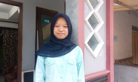 Nurul Rusmavita, salah satu mahasiswa bidikmisi Universitas Negeri Yogyakarta (UNY).