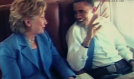 Obama dan Hillary Clinton