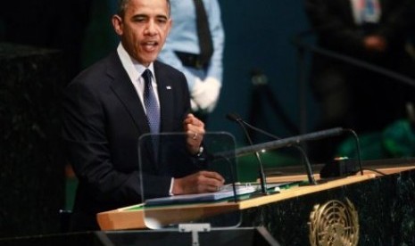 Obama pidato di SU PBB New York