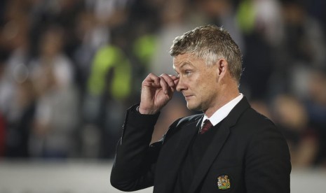 Pelatih Manchester United Ole Gunnar Solskjaer.