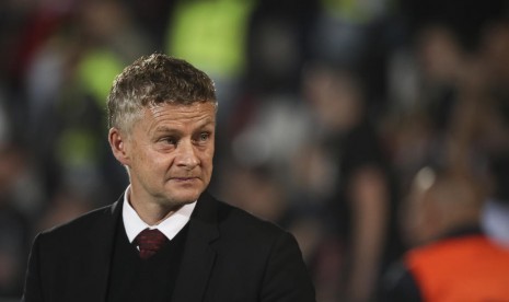 Pelatih Manchester United Ole Gunnar Solskjaer.