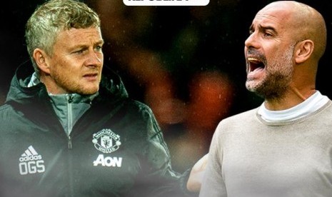 Ole Gunnar Solskjaer (MU) Vs Pep Guardiola (Man City).