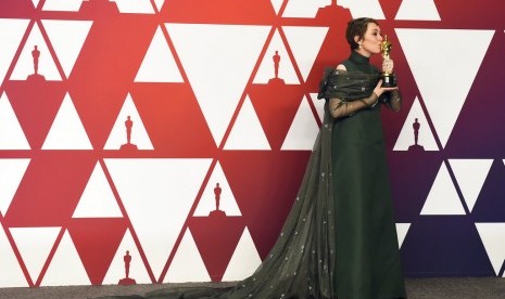 Olivia Colman, artis pemenang Oscar kategori aktris terbaik.