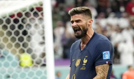 Striker timnas Prancis, Olivier Giroud.