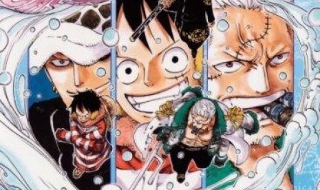 One Piece menjadi salah satu manga dengan penjualan terbanyak.