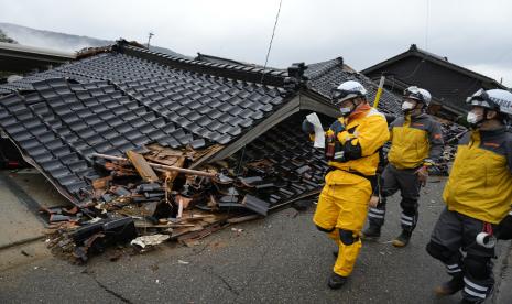 Operasi pencarian korban terus berlangsung di Prefektur Ishikawa yang merupakan paling parah terkena gempa itu.