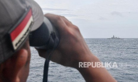 Kapal Vietnam diduga menggunakan pukat untuk curi ikan di Natuna. (Ilustrasi)