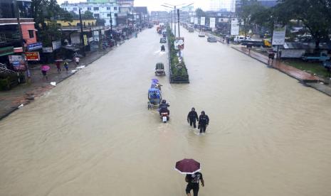 Korban Meninggal Banjir Assam India Bertambah