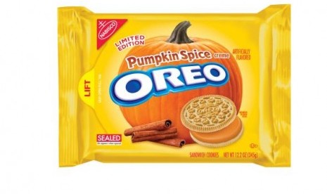 Oreo rasa pumpkin spice.