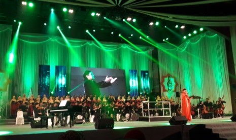 Orkestra Simfoni Negeri Berkemajuan, Sportarium UMY, Yogyakarta, Kamis malam (21/9).