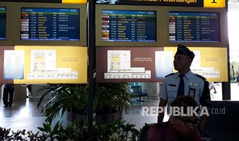 Suasana Bandara Internasional I Gusti Ngurah Rai. (ilustrasi)