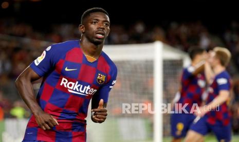 Penyerang Barcelona, Ousmane Dembele.